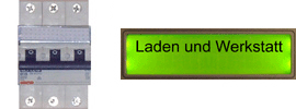 Laden und Werkstatt